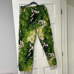 Men’s tie dye pants zara studio